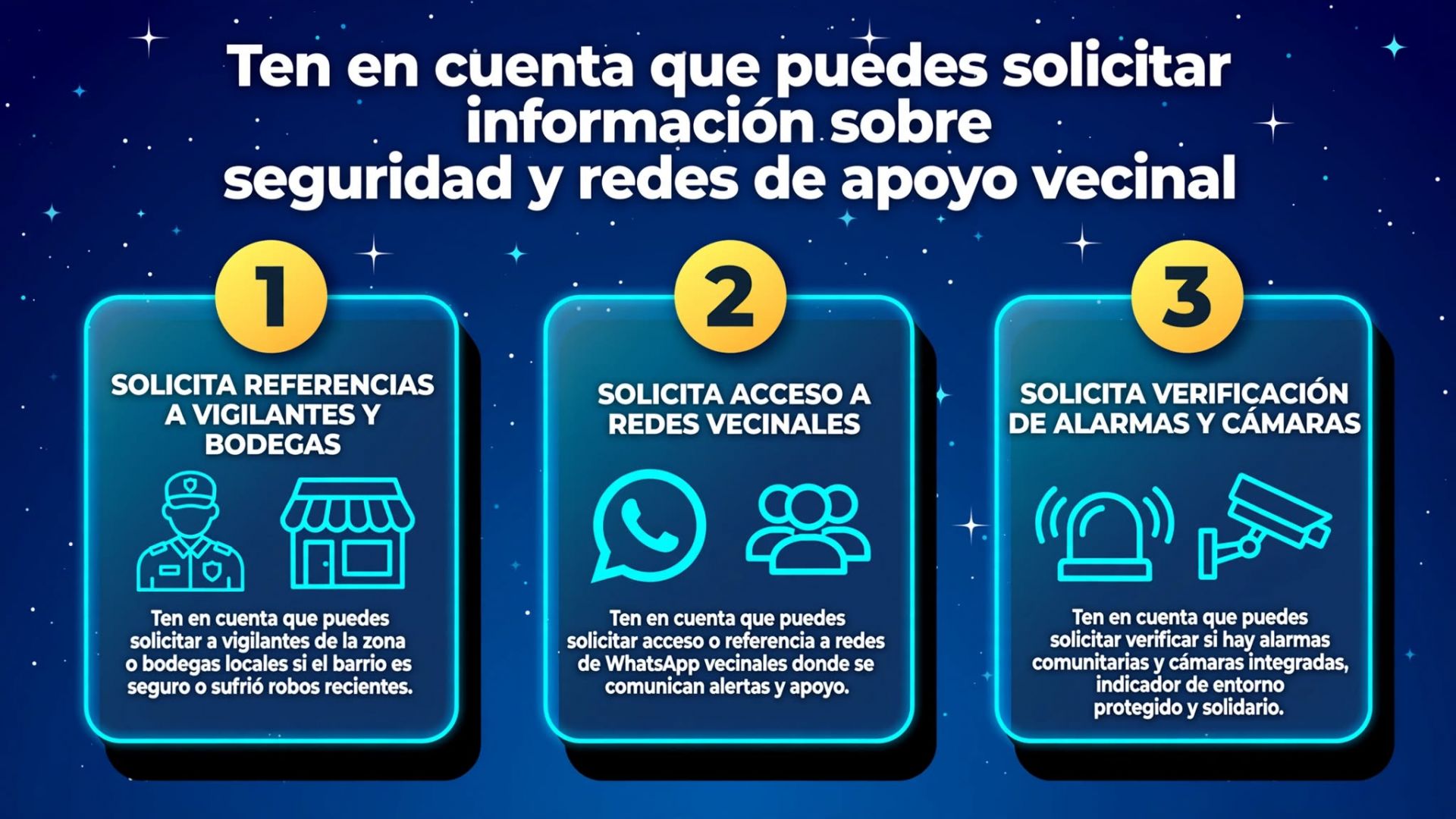 Seguridad comunitaria y cámaras de vigilancia