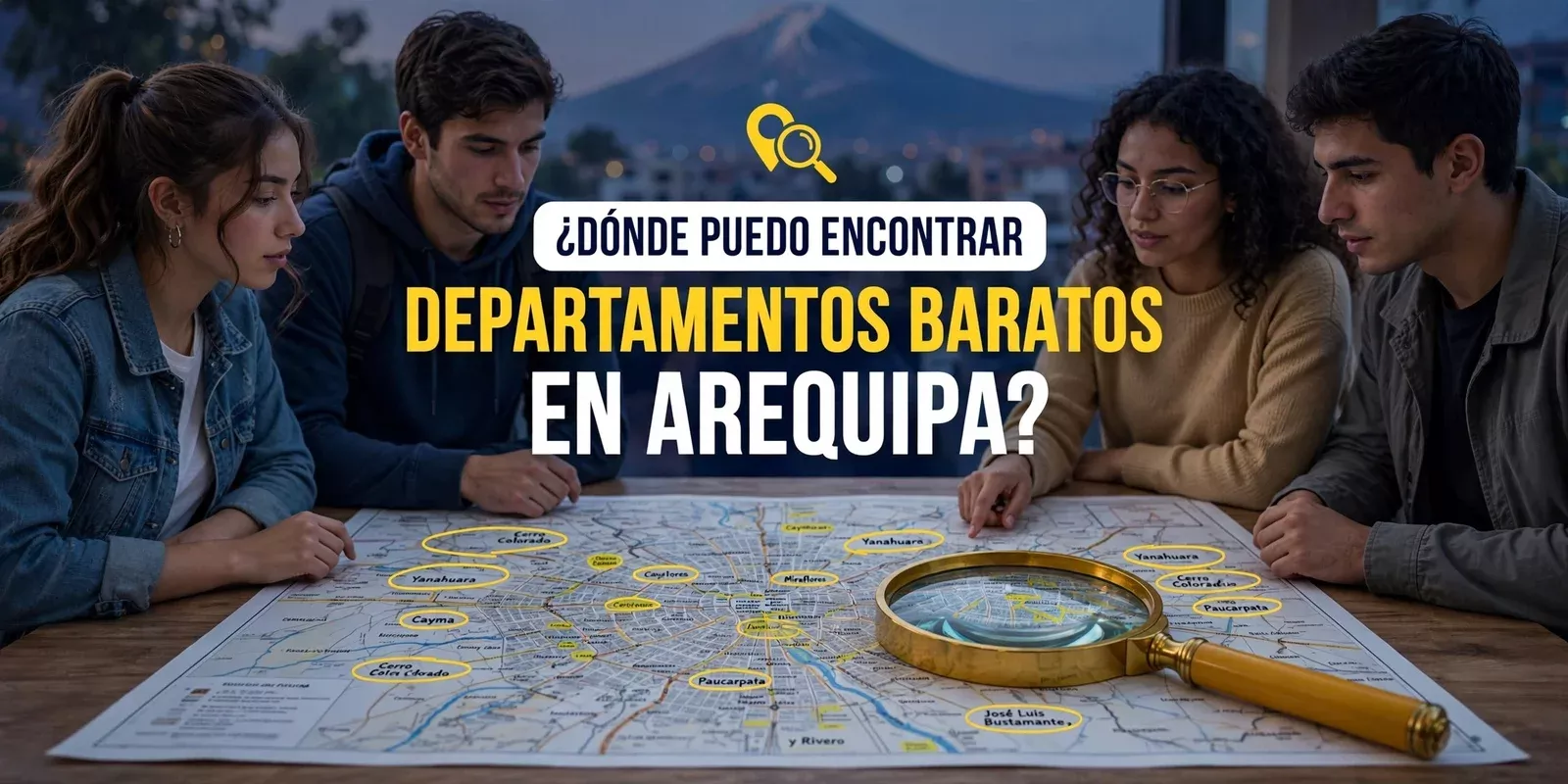 ¿Dónde puedo encontrar departamentos baratos en Arequipa?