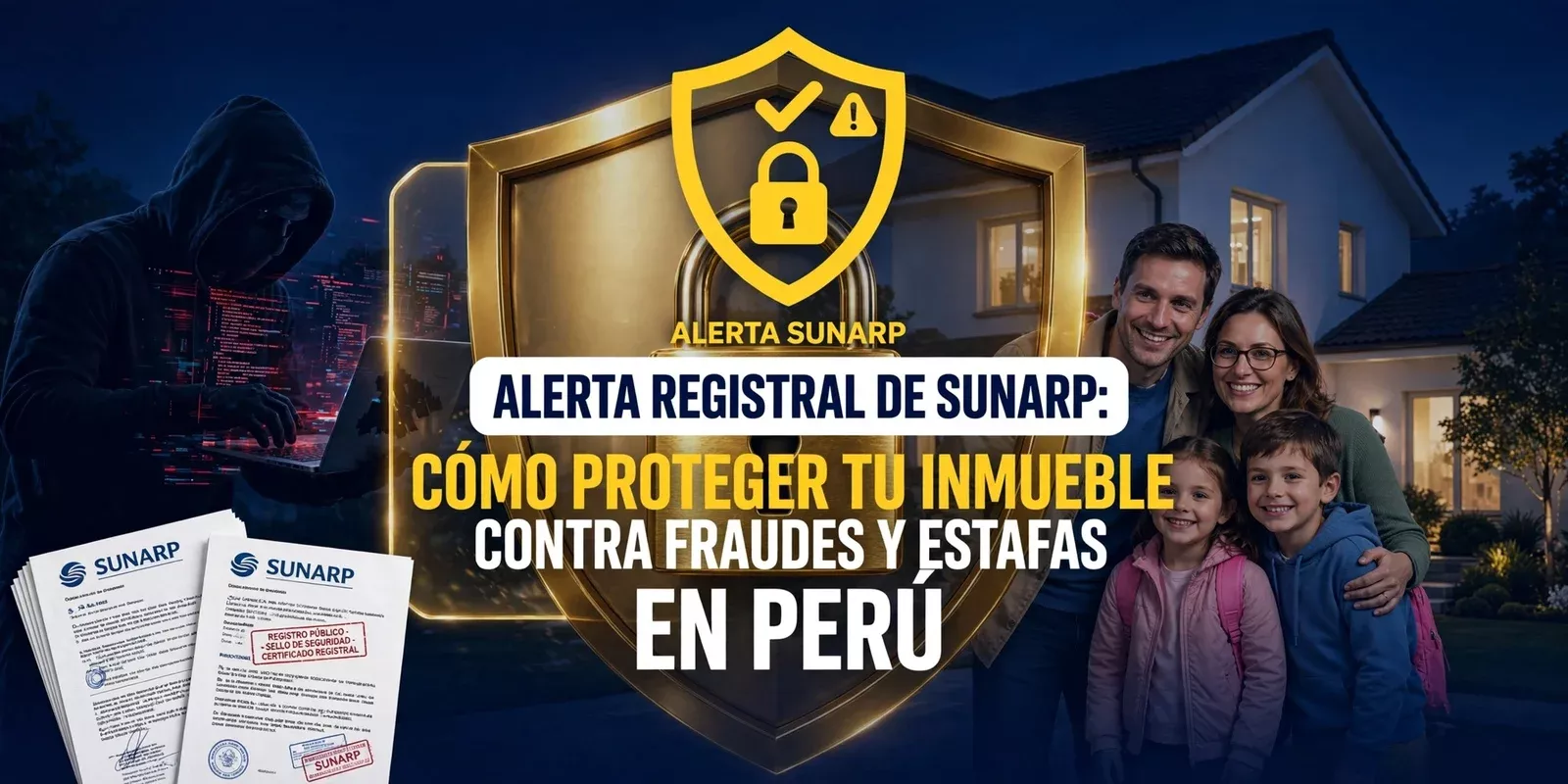 Alerta Registral de Sunarp: Cómo proteger tu inmueble contra fraudes y estafas en Perú