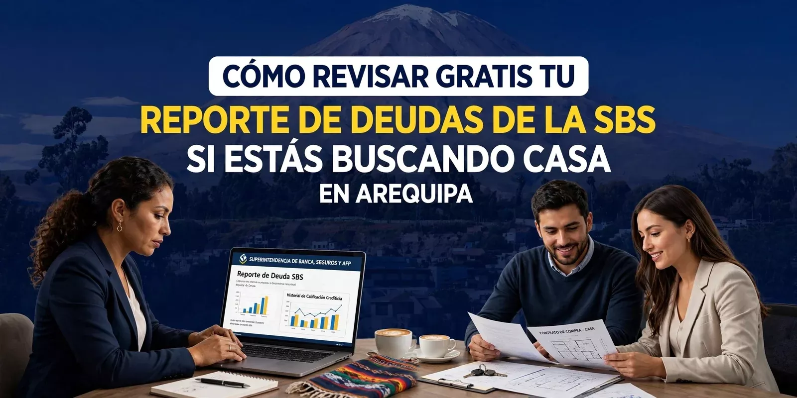 Cómo revisar gratis tu reporte de deudas de la SBS si estás buscando casa en Arequipa
