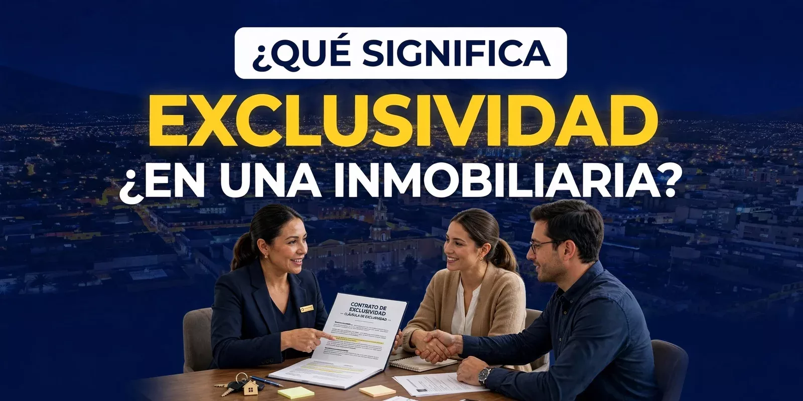 ¿Qué significa exclusividad en una inmobiliaria?
