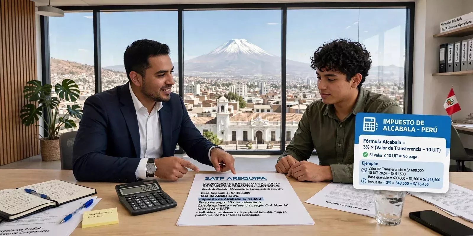 ¿Cuánto se paga de Impuesto de Alcabala en Arequipa este 2026?