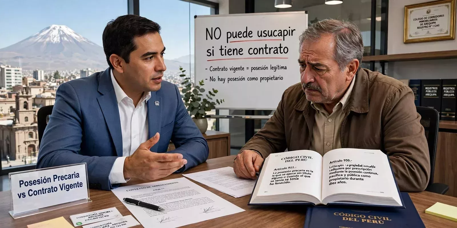 ¿Puede un inquilino quedarse con la propiedad que renta en Perú?